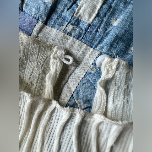 Dazy Womens White Cream Ribbed Boho Preppy Minimalist Sleeveless Top Large XL - Picture 5 of 9